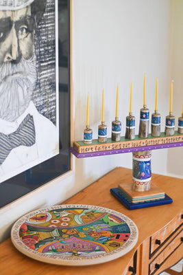 "Eight Nights of Fun"  Hanukkah Limited Edition Lazy Susan