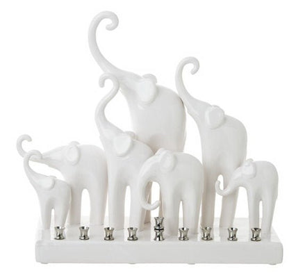 Elephant Family Menorah - The Weitzman Museum Store - 266