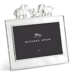 Elephant Frame 4x6 - Nickelplate - The Weitzman Museum Store - 7 - 847384018292