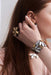 Emma Bracelet Silver + Gold - The Weitzman Museum Store - EM12SG03 - JB