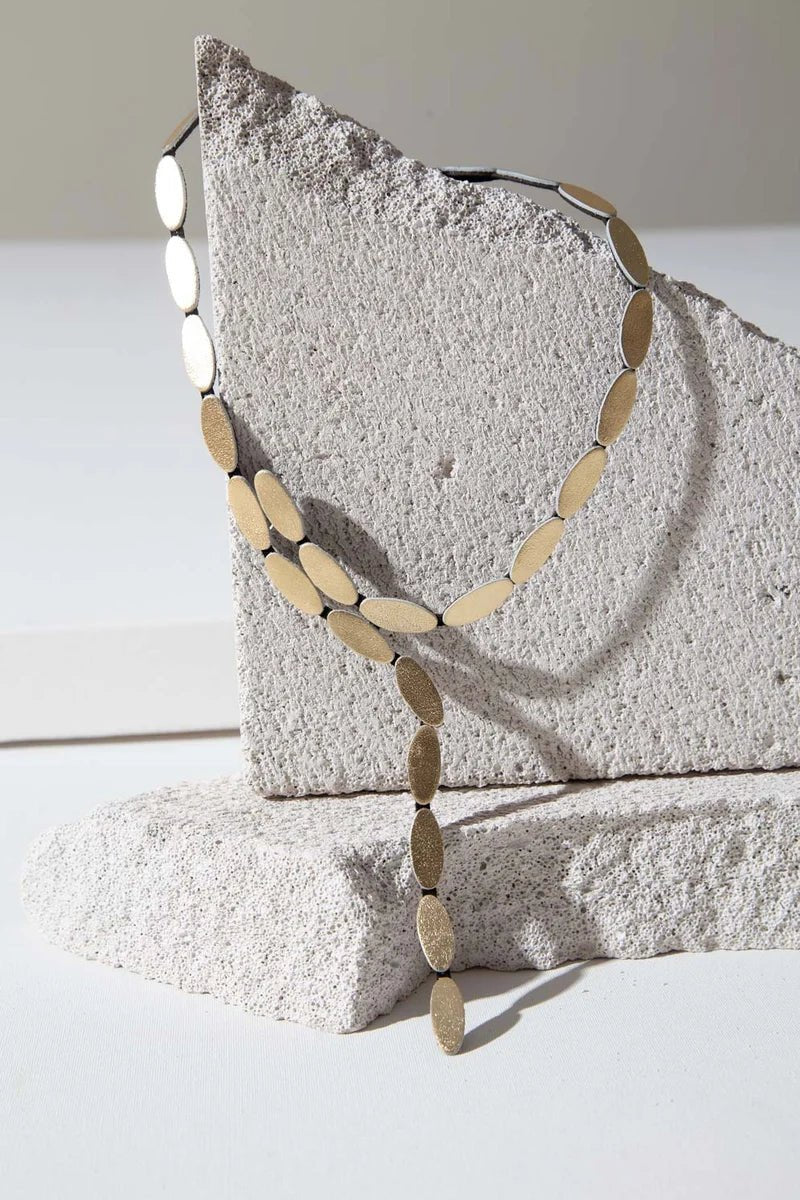 Emma Y Necklace - Gold - The Weitzman Museum Store - EM23GD-JN