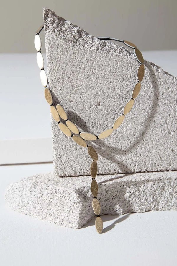 Emma Y Necklace - Gold - The Weitzman Museum Store - EM23GD-JN