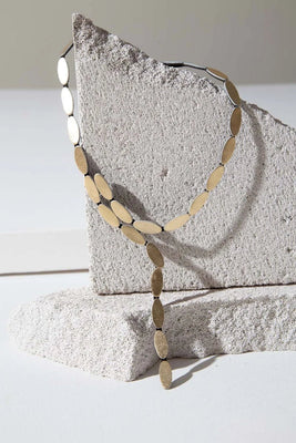 Emma Y Necklace - Gold - The Weitzman Museum Store - EM23GD-JN