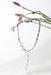 Emma Y Necklace - Silver - The Weitzman Museum Store - EM23SL-JN