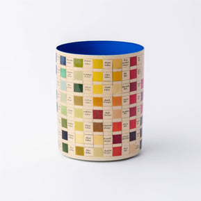 Enamel Everything Pot - Werner's Nomenclature of Colours - The Weitzman Museum Store - HOM3038