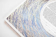 Encircled Paper Cut Ketubah With Color Wash by Adriana Saipe - The Weitzman Museum Store - 1336