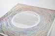 Encircled Paper Cut Ketubah With Color Wash by Adriana Saipe - The Weitzman Museum Store - 1336