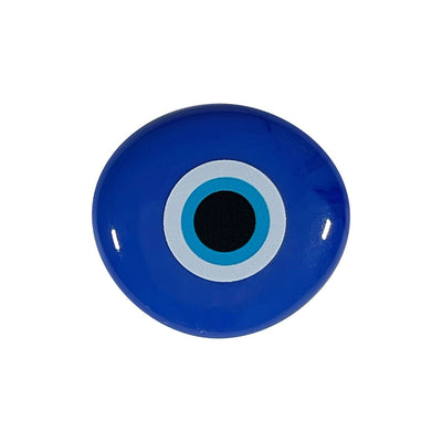 Evil Eye Palm Stone - The Weitzman Museum Store - Blue