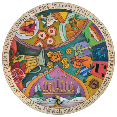 "Eight Nights of Fun"  Hanukkah Limited Edition Lazy Susan