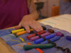 FILANA Organic Beeswax Crayons: 12 Classic Colors in Stick - The Weitzman Museum Store - 