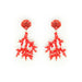 Finger Coral Earrings - The Weitzman Museum Store - TL - E - 43 - 9