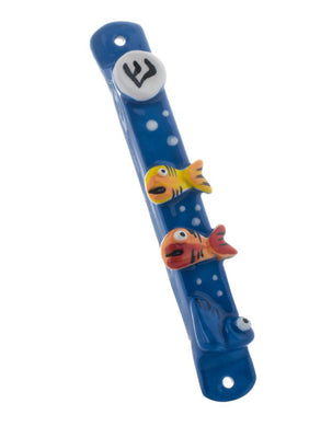 Fish Ceramic Mezuzah - The Weitzman Museum Store - ID89