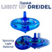 Flashing Lights Blue Dreidel - The Weitzman Museum Store - drw - 44 - d