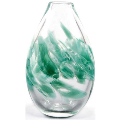 Flat Bud Vase Rosetree Glass - 7 - 847384019820 - The Weitzman Museum Store - 7 - 847384019820