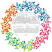Floral Circle Ketubah by Ruth Rudin - The Weitzman Museum Store - 