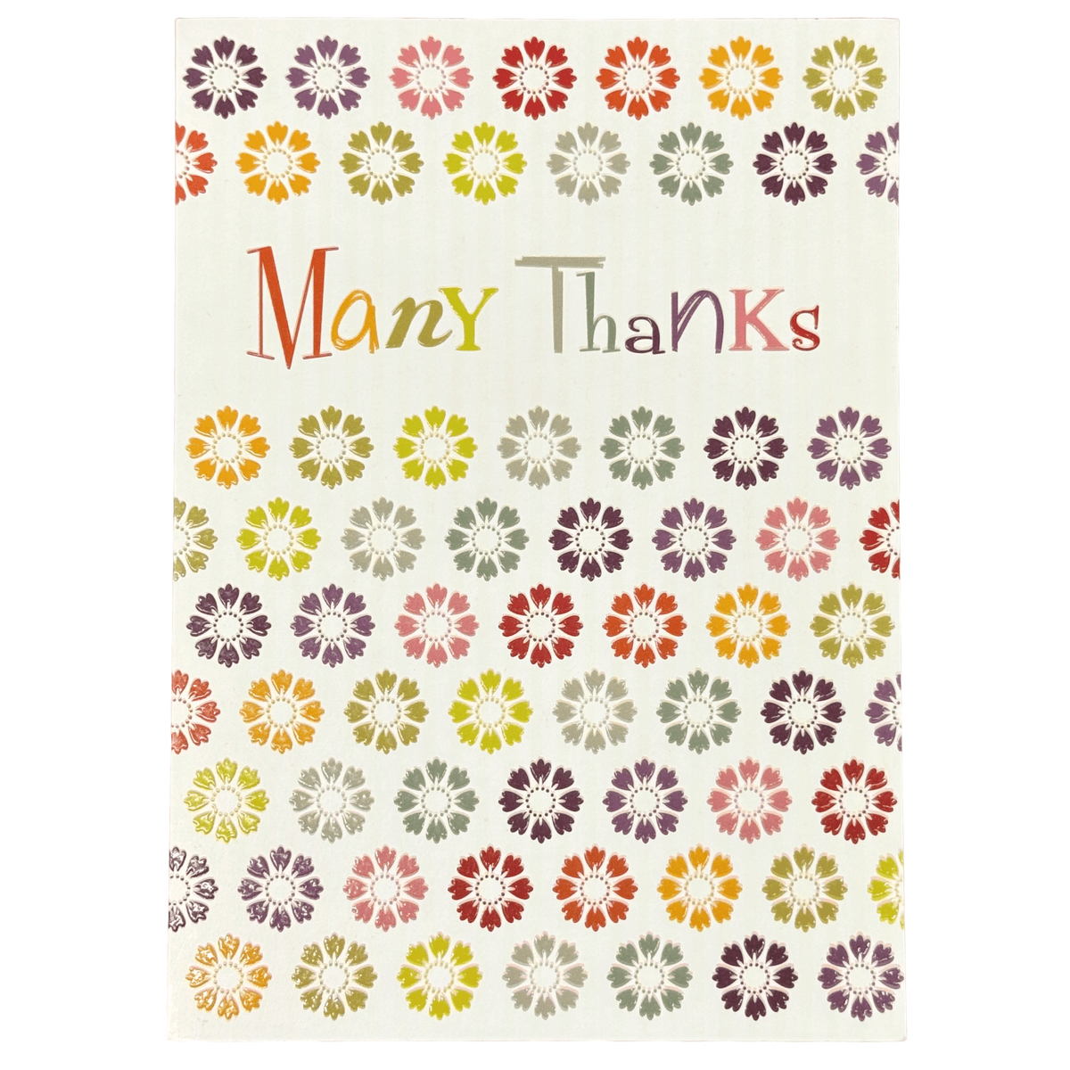 Flowers Thanks Card - The Weitzman Museum Store - 847384013229