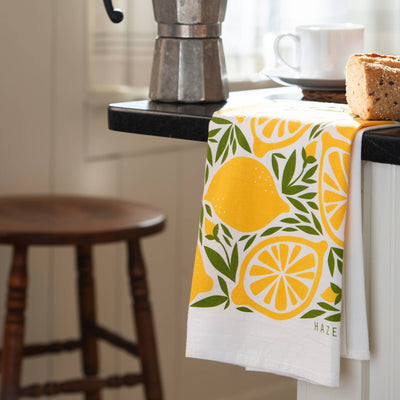 Food Prints Tea Towel - Multiple Design Options - The Weitzman Museum Store - KT901