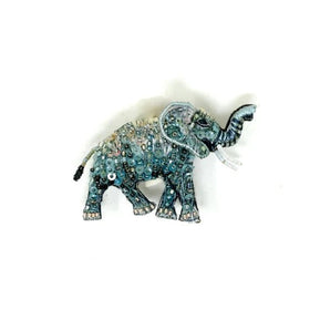 Forest Elephant Brooch Pin - The Weitzman Museum Store - 