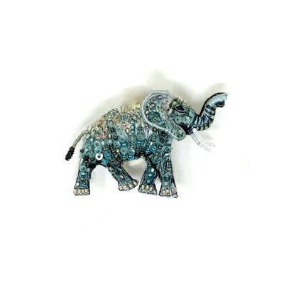 Forest Elephant Brooch Pin - The Weitzman Museum Store - 