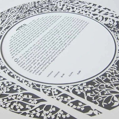Forest Ketubah in Multiple Colors by Melanie Dankowicz - The Weitzman Museum Store - 