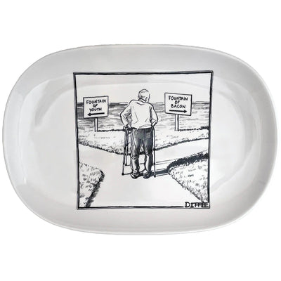 Fountain of Bacon Serving Dish - The Weitzman Museum Store - SIR/46354