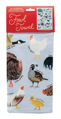 Fowl Towel - The Weitzman Museum Store - 5836