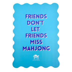 Friends Mahjong Shuffle Card - The Weitzman Museum Store - SHS