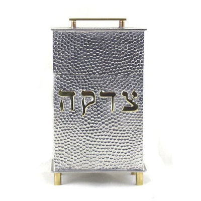 Frumma Tzedakah Box in Multiple Pattern Options - The Weitzman Museum Store - 167-LID-RADICAL-6