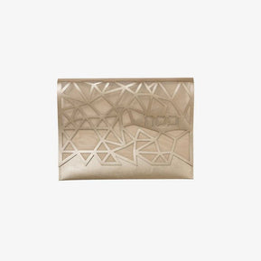 Geometric Afikoman Bag Champagne - The Weitzman Museum Store - 0704846399778