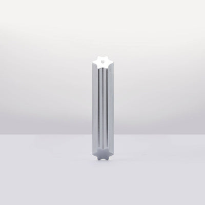 Geometric Star of David Mezuzah in 4 Finishes - The Weitzman Museum Store - 18-003-001
