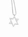 Geometric Star of David Sterling Necklace - The Weitzman Museum Store - 29