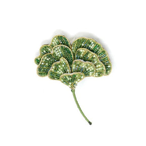 Ginkgo Leaf Brooch Pin - The Weitzman Museum Store - 