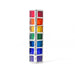 ‎Glass and Silver Mezuzah in Blue or Rainbow - The Weitzman Museum Store - 713519