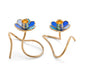 Glass & Gold Candlesticks - The Weitzman Museum Store - 713505