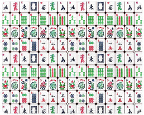 Glass Mahjong Cutting Board - The Weitzman Museum Store - GB8743 - S