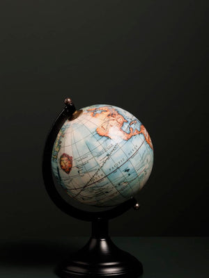 Globe on Black Stand - The Weitzman Museum Store - 38311