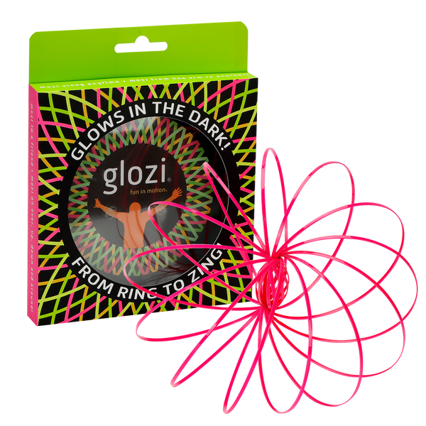 Glozi - Flow Toy - Glowing Pink - The Weitzman Museum Store - GZ02P