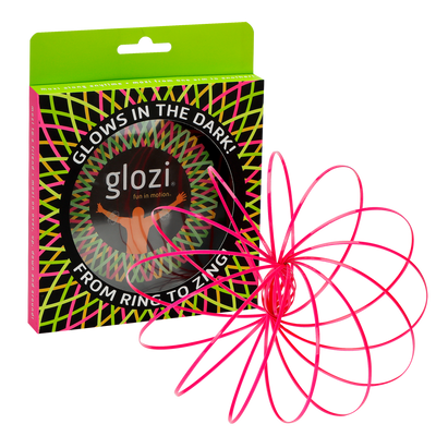 Glozi - Flow Toy - Glowing Pink - The Weitzman Museum Store - GZ02P