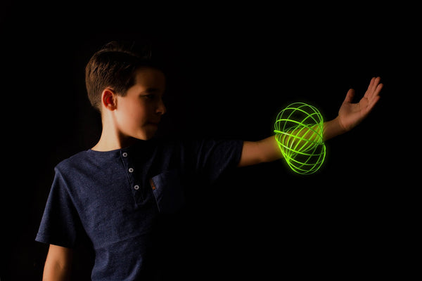 Glozi - Flow Toy - Glowing Yellow - The Weitzman Museum Store - GZ01Y
