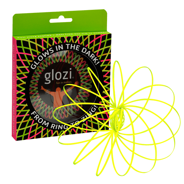 Glozi - Flow Toy - Glowing Yellow - The Weitzman Museum Store - GZ01Y