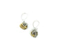 Gold and Silver Knotted Piano Wire Earrings - The Weitzman Museum Store - 261