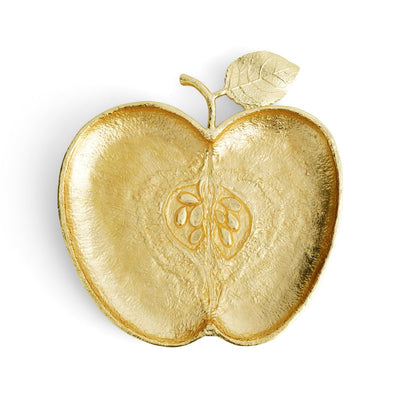 Gold Apple Plate by Michael Aram - The Weitzman Museum Store - 