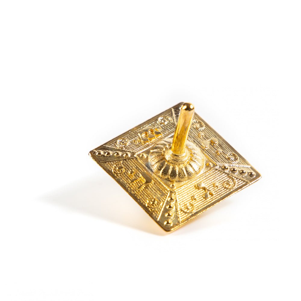 Gold Bezalel Dreidel - The Weitzman Museum Store - 425357