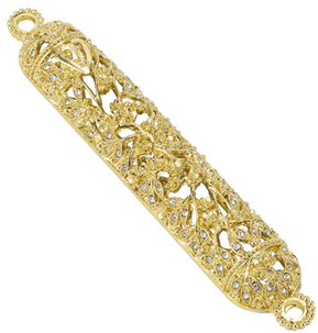 Gold Isadora Mezuzah - The Weitzman Museum Store - 7 - 847384018570