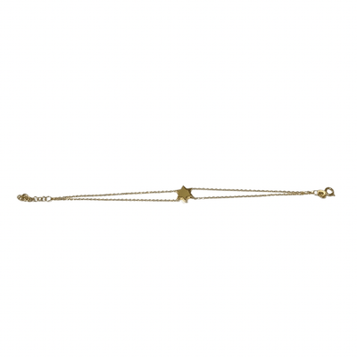 Gold Plate Star Of David Two - Chain Bracelet - The Weitzman Museum Store - 17400133