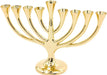 Gold Toned Tree Menorah - The Weitzman Museum Store - MCH95