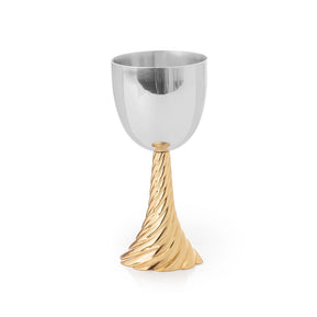 Gold Twist Kiddush Cup by Michael Aram - The Weitzman Museum Store - 7 - 847384014714