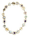 Gold w/Natural Stones Necklace - The Weitzman Museum Store - 410