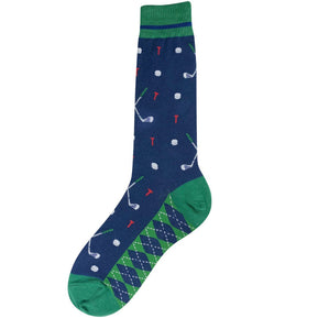 Golfer Men Socks - The Weitzman Museum Store - 7 - 847384019622