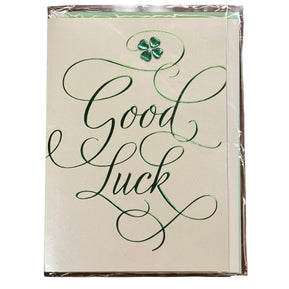 Good Luck Clover Card - The Weitzman Museum Store - 7-847384013132